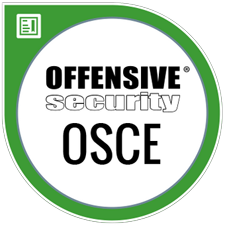OSCE (Offense Security Certified Expert)